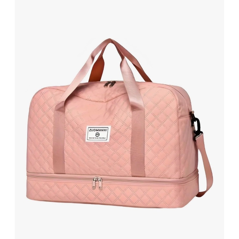Zuomanni Oversized Duffel Bag – Pink – NWOT